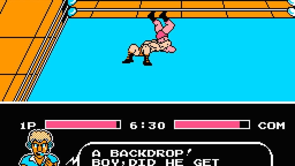 Tecmo World Wrestling screenshot