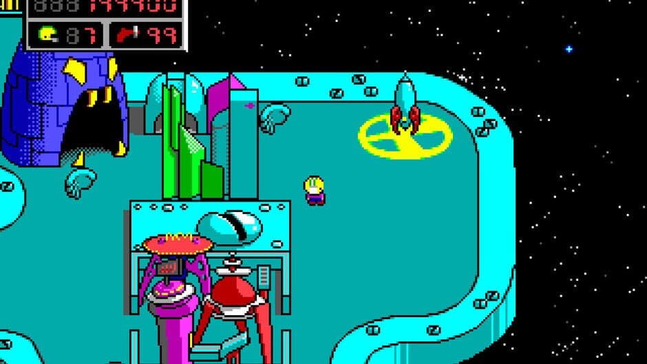 Commander Keen in Aliens Ate My Baby Sitter! screenshot