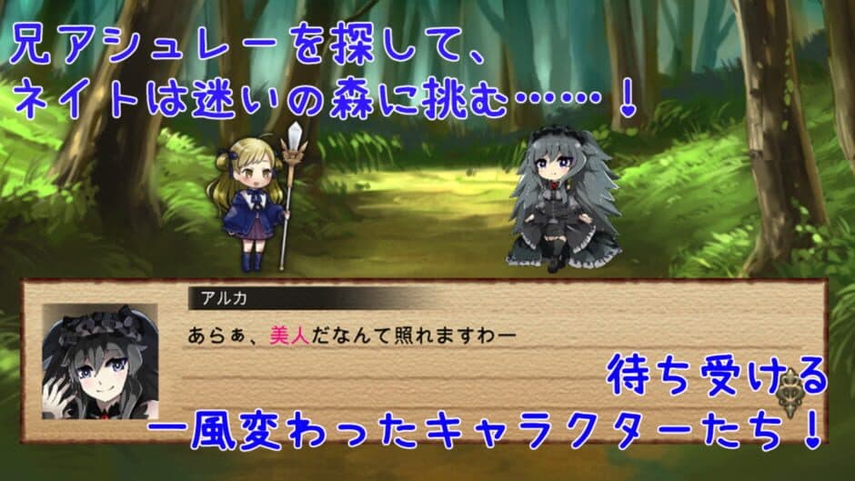 Wacha-wacha Puzzle: Neito to Norowareshi Shukufuku no Mori screenshot