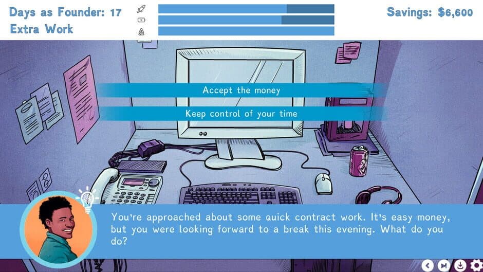 Nell Watson's Founder Life screenshot