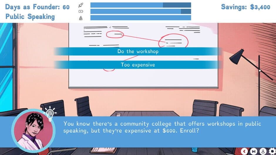 Nell Watson's Founder Life screenshot