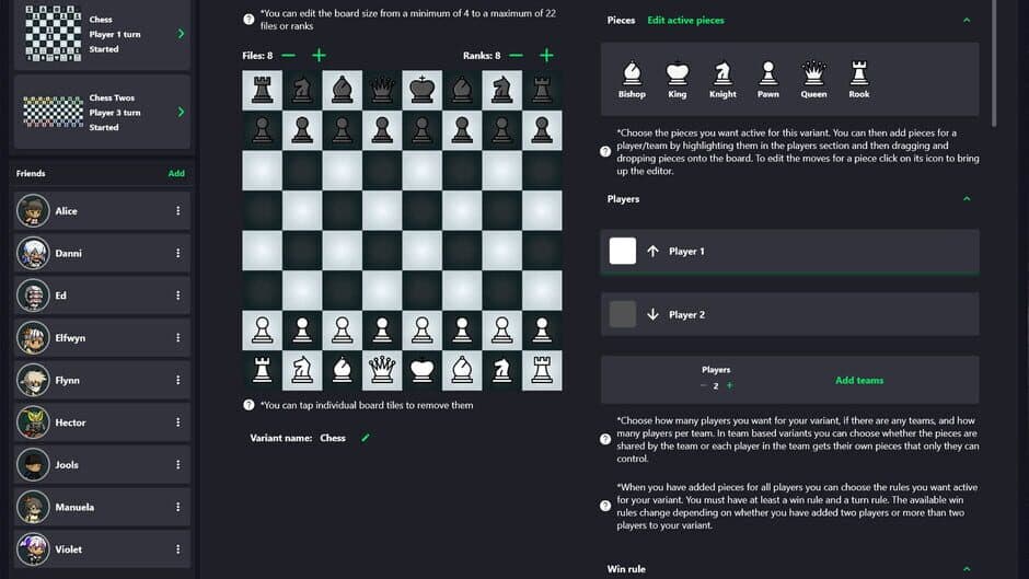 Omnichess screenshot