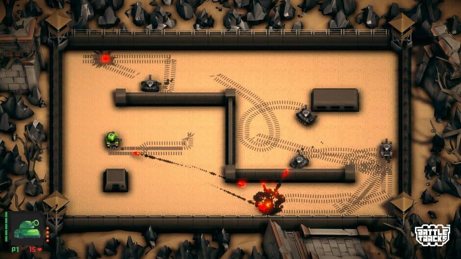 Battle Tracks screenshot