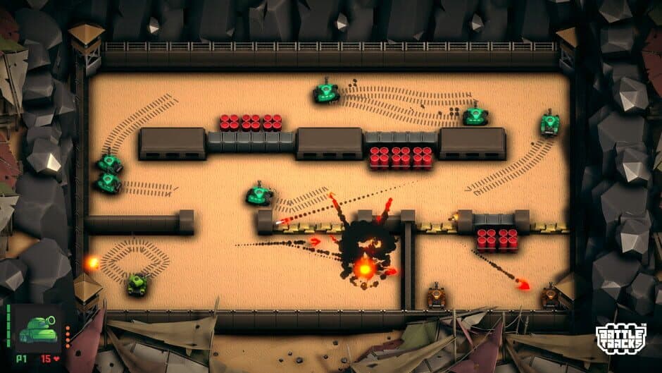 Battle Tracks screenshot