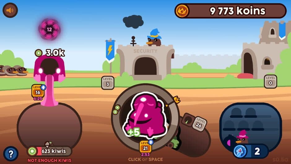 Kiwi Clicker screenshot
