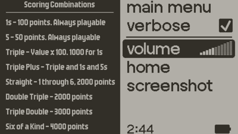 Greed screenshot