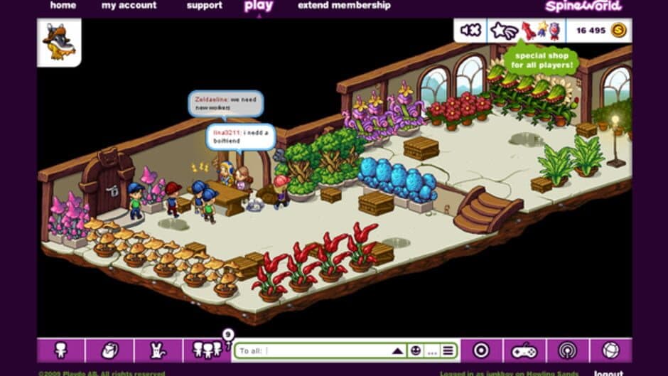 Spineworld screenshot