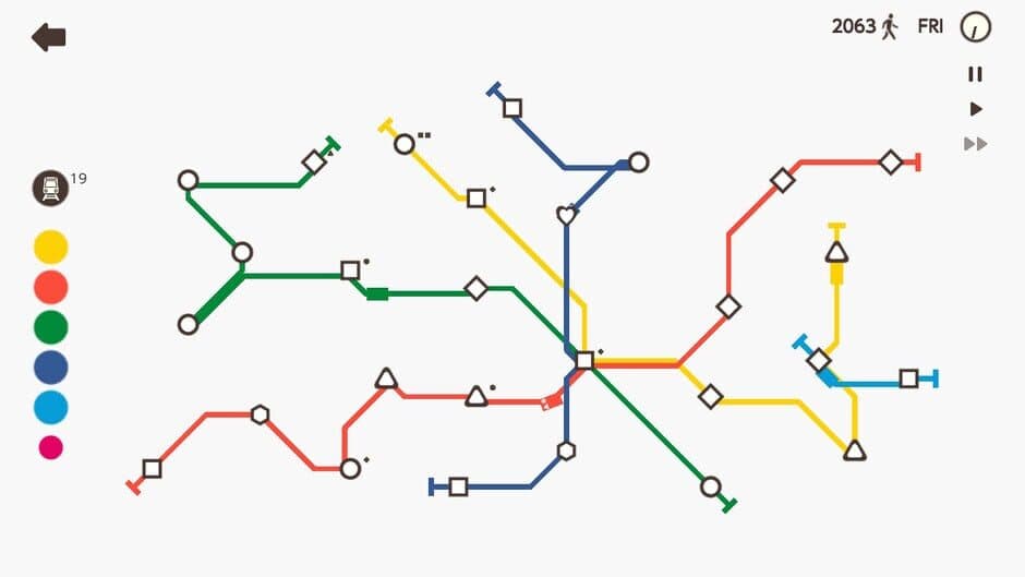 Mini Subway: Logic on the Metro Line screenshot