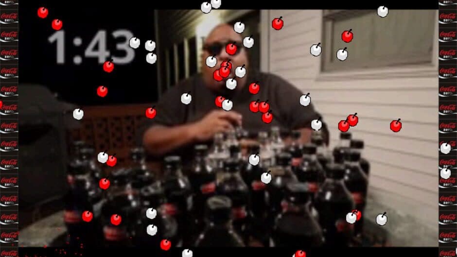 I Wanna How Many Bottles of Coke Zero Can Badlands Chug in 3 Minutes? Watch & See! screenshot