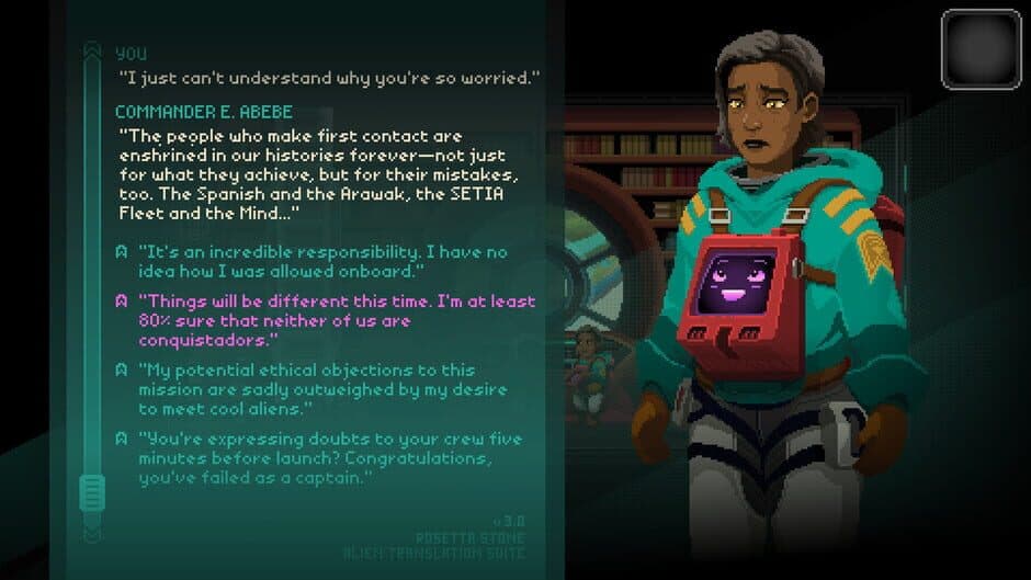 Rosetia: A First Contact Simulation screenshot