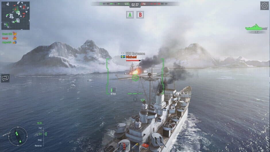 Force of Warships: Battleship screenshot