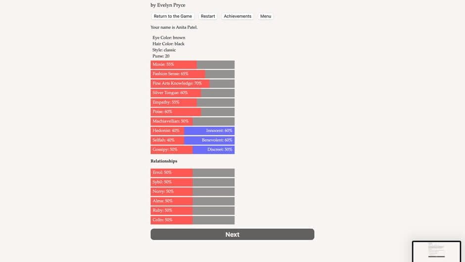 Scandal Notes screenshot