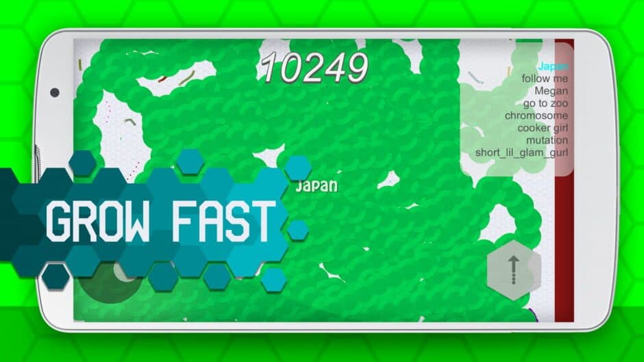 Snake.io screenshot