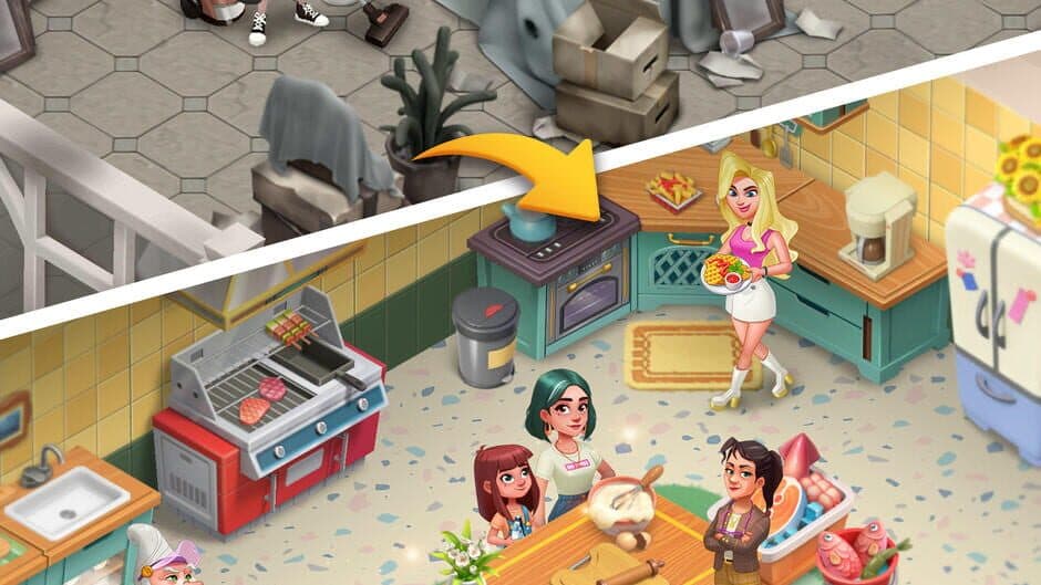 Gossip Harbor: Merge Game screenshot