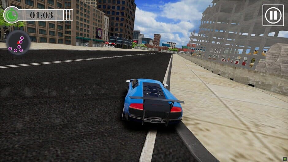 Coins Collector Sport Car screenshot