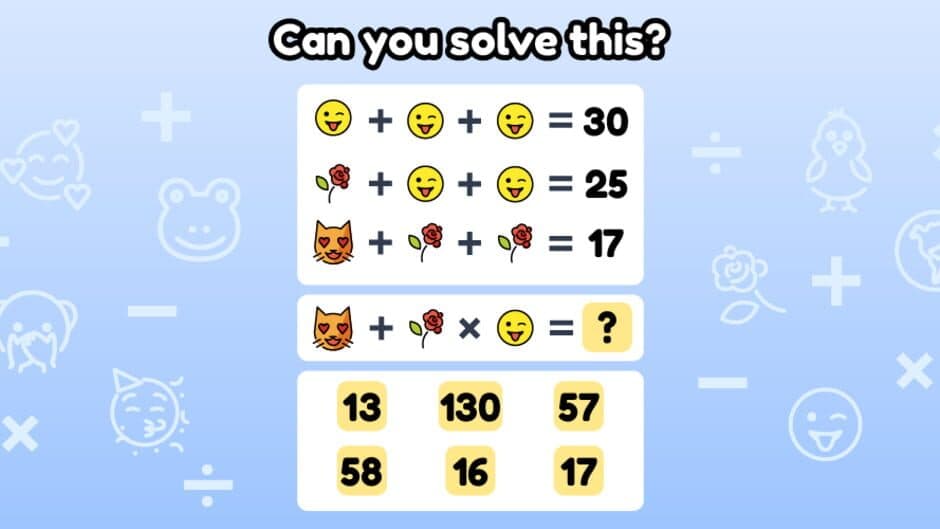 Solve This! Emoji Puzzle screenshot