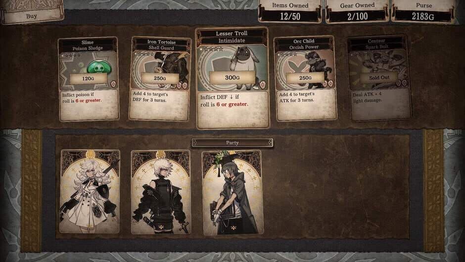 Voice of Cards: The Beasts of Burden screenshot