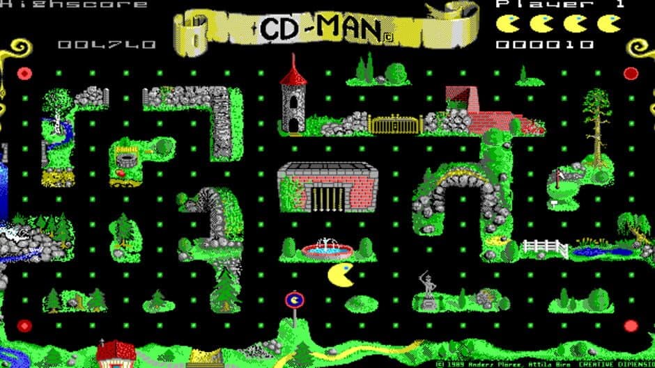 CD-Man screenshot