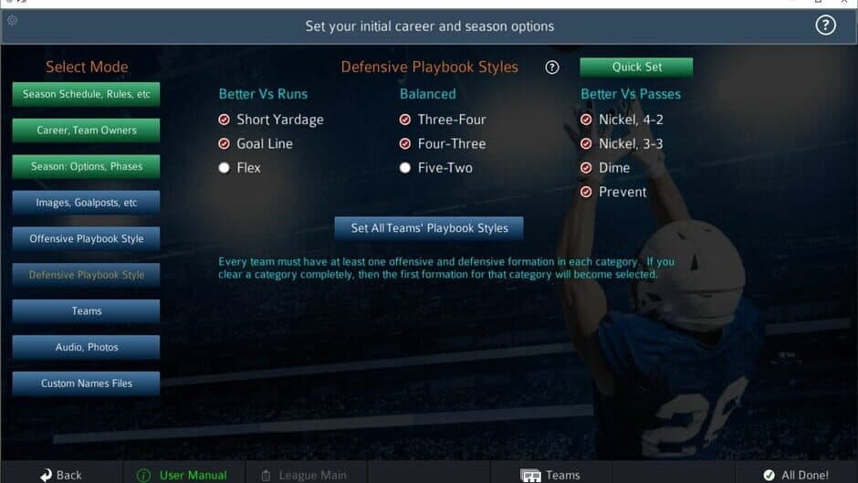 Pro Strategy Football 2023 screenshot