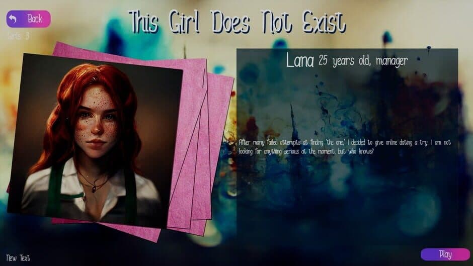 This Girl Does Not Exist screenshot