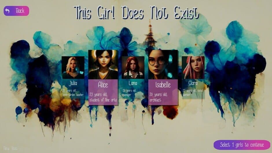 This Girl Does Not Exist screenshot
