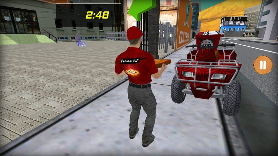 The Pizza Courier screenshot