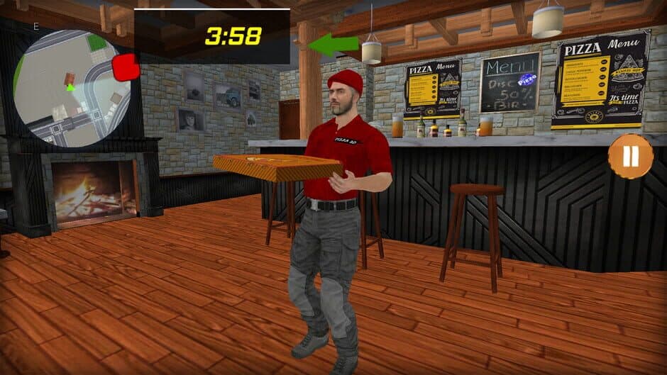 The Pizza Courier screenshot