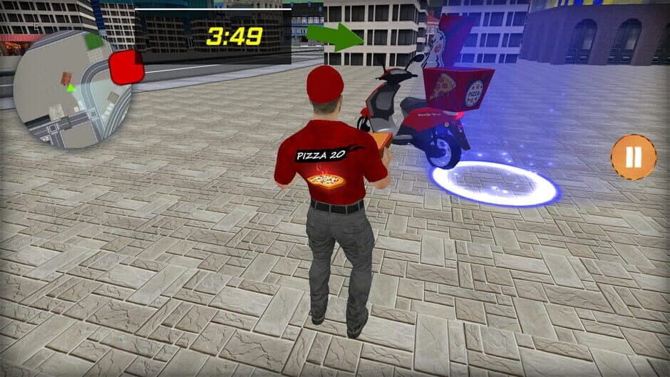 The Pizza Courier screenshot