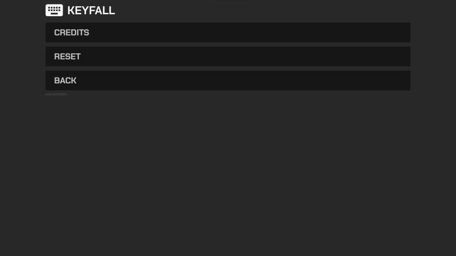 Keyfall screenshot