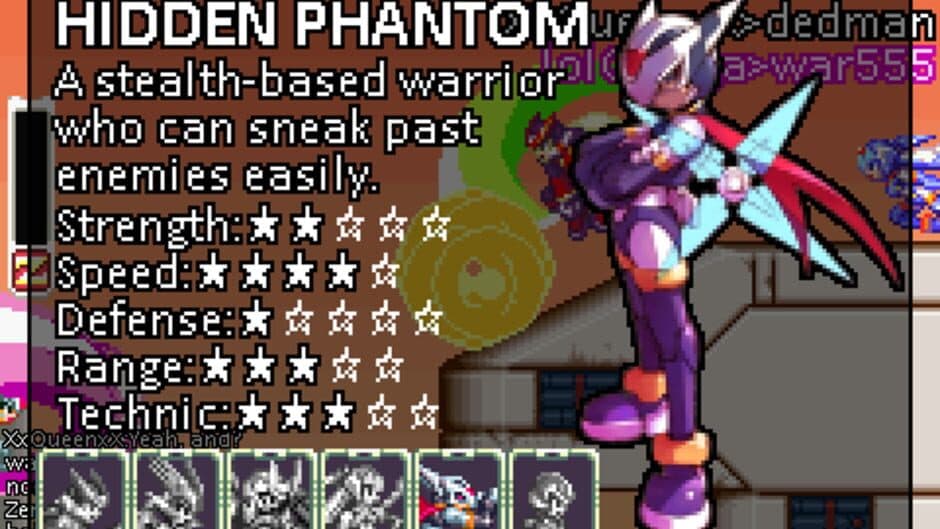 Mega Man Zero Online screenshot