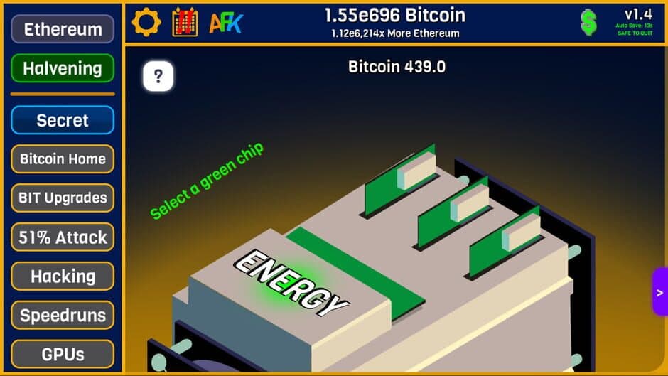 CryptoClickers screenshot
