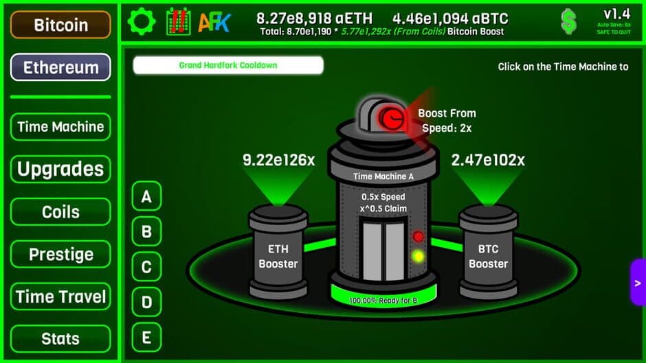 CryptoClickers screenshot