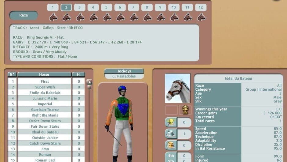 Final Stretch: Horse Racing Sim screenshot