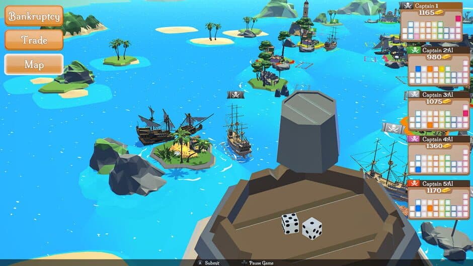 Piratepoly Gold: Caribbean Treasure screenshot
