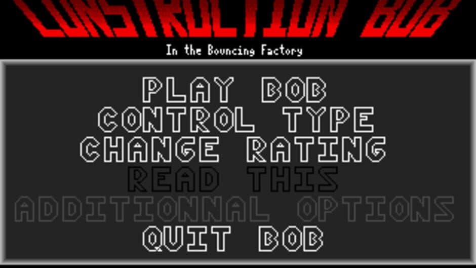 Construction Bob in the Bouncing Factory screenshot