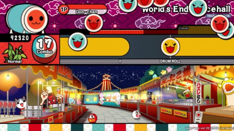 Taiko Web screenshot