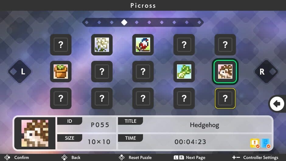 Picross S8 screenshot