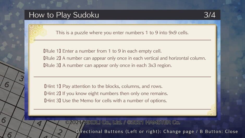 Puzzle by Nikoli S Sudoku screenshot
