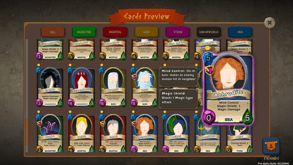 Mythicard screenshot