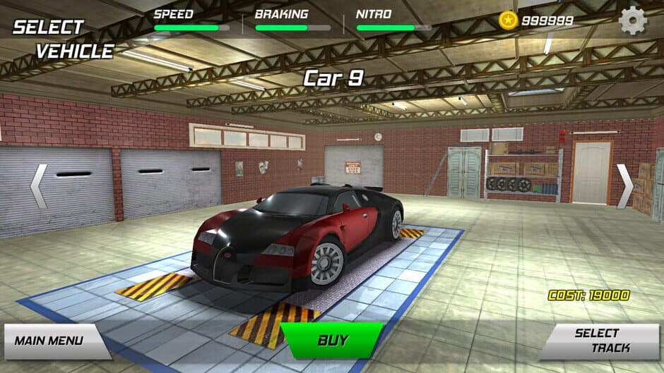 Drift racing car screenshot