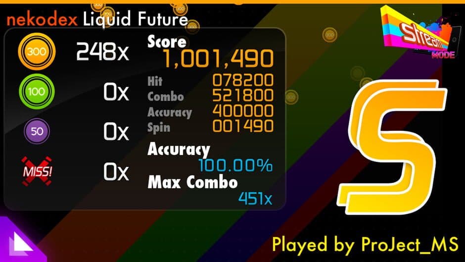 Osu!Stream screenshot