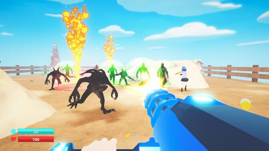 Alice with Gatling screenshot