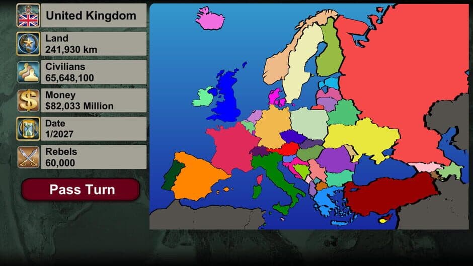 Europe Empire 2027 screenshot
