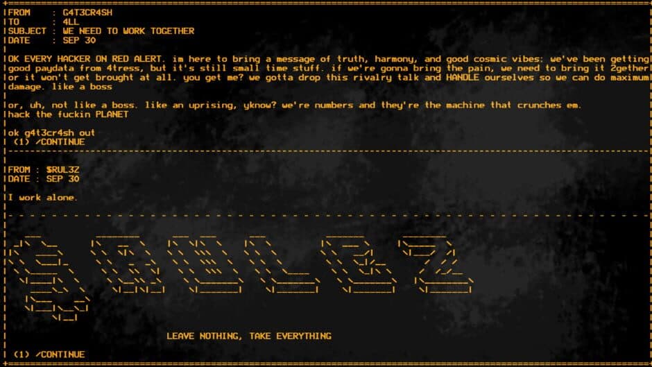 Hack the Planet screenshot