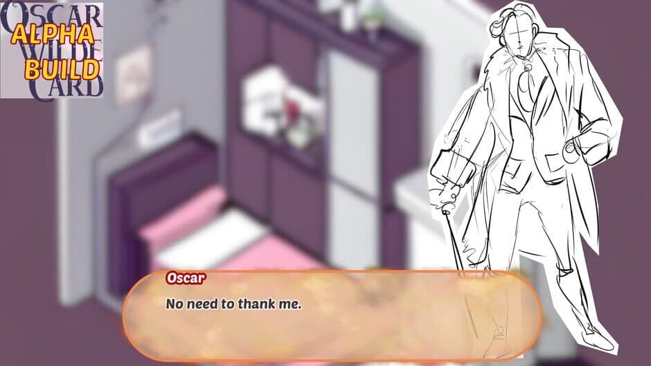 Oscar Wilde Card screenshot