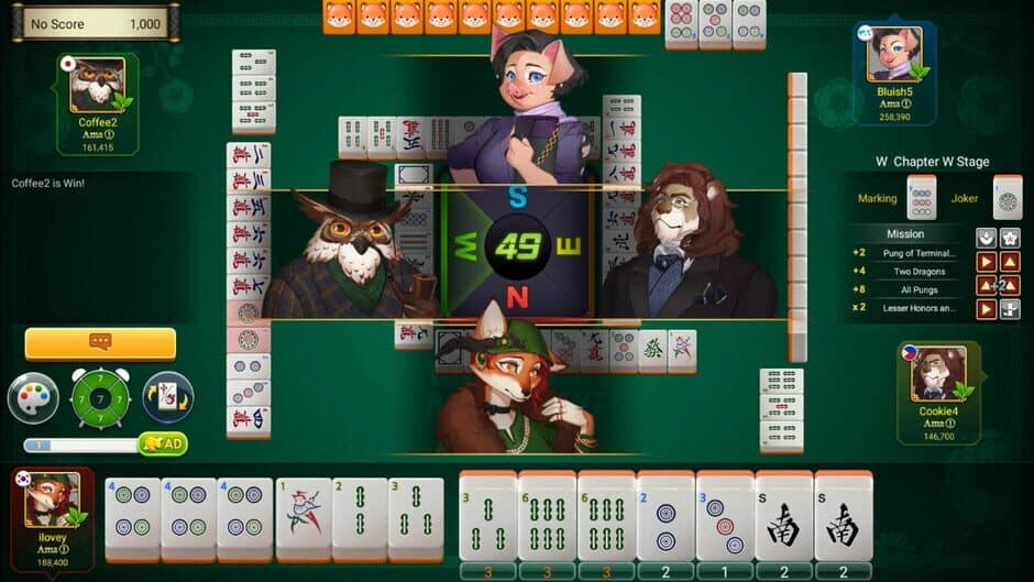 World Mahjong: Original screenshot