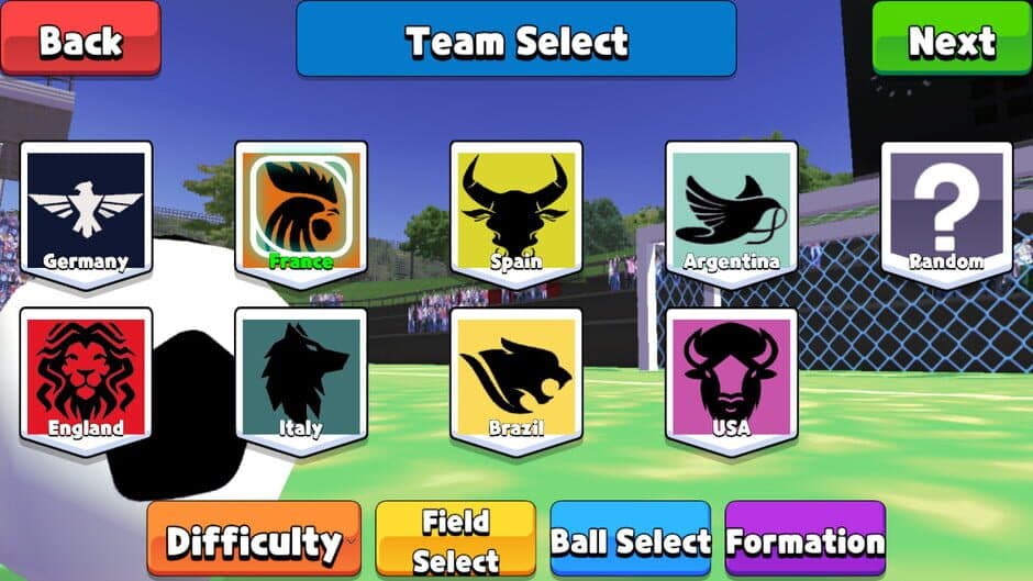 World Soccer Cup 2022 screenshot