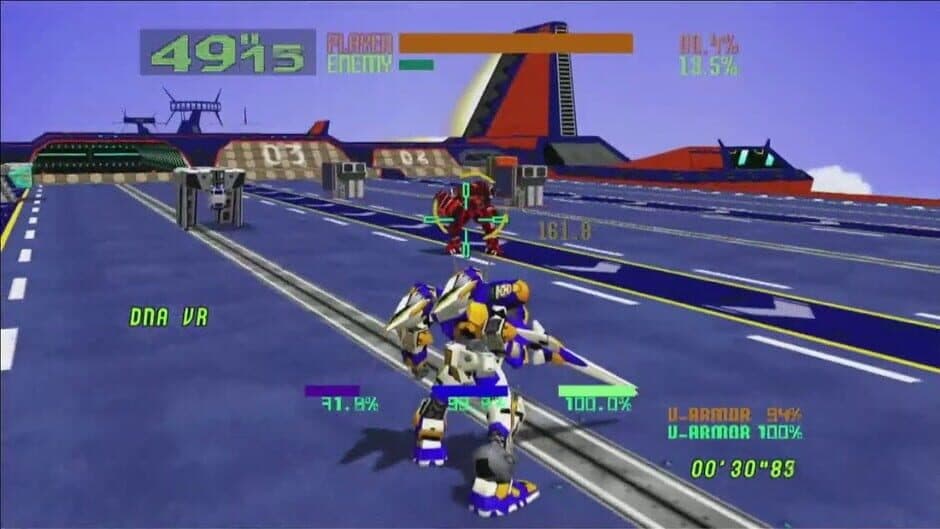 Cyber Troopers Virtual-On Oratorio Tangram screenshot