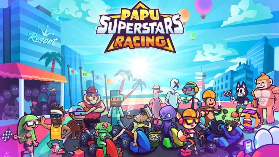 Papu Superstars Racing screenshot