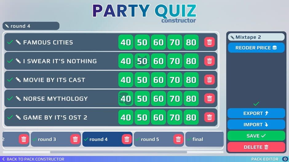 Party Quiz screenshot